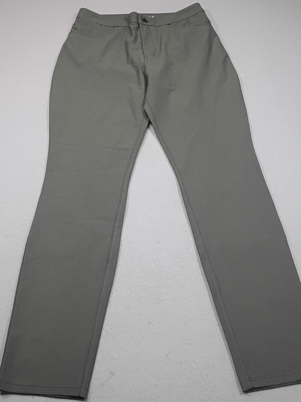7 Diamonds Infinity Womens Pants 30 Stretch Golf Performance Straight Leg Green